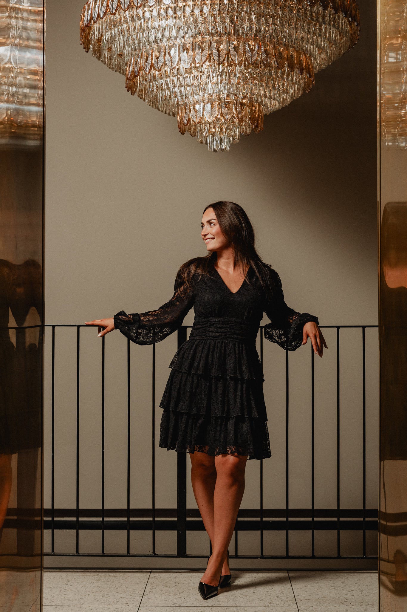 VMLISE Short Dress - Black